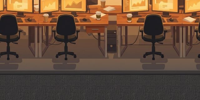 Corporate stage background