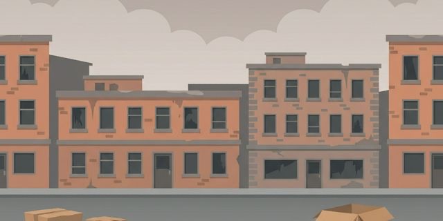 Layoff stage background